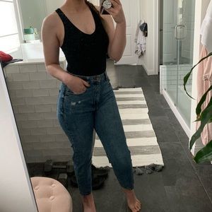 Mom jeans from Zara